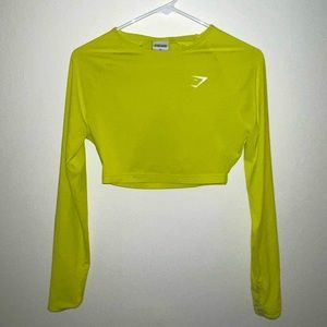 Gymshark Seamless Crop Longsleeve XS